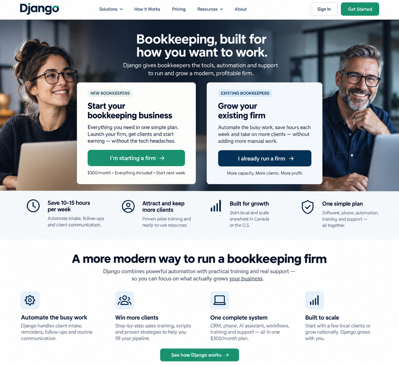 Django bookkeeping platform concept